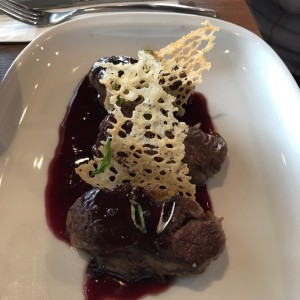 Medallones de filete al vino