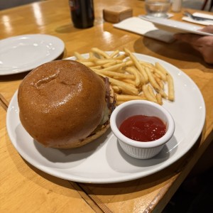 Hamburguesa ahumada 