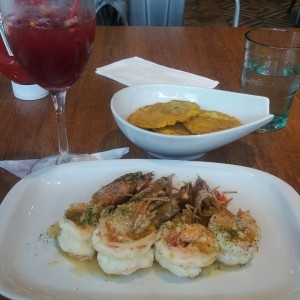 langostinos al ajillo