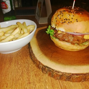 Hamburguesa Jack Daniels