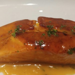 salmon a la naranja