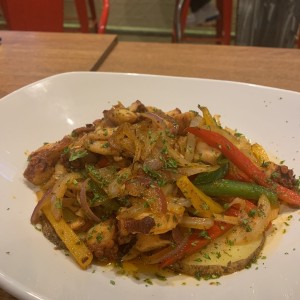 Pulpo al carbon