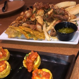 parrilla mixta y entreda