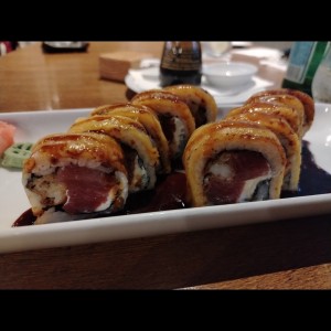 Sushi - Kamikaze Roll sin salsa spaicy 