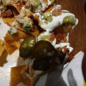 Nachos de carne