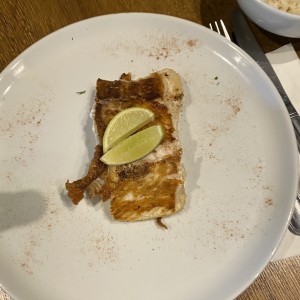 Corvina a la plancha