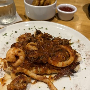 Pescado a lo Macho