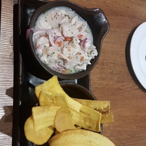 ceviche de Corvina