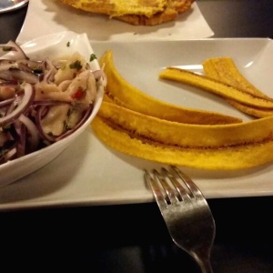 Ceviche de corvina