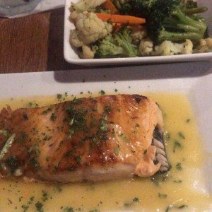 salmon a la naranja!