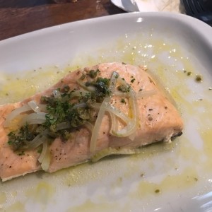 salmon al vapor