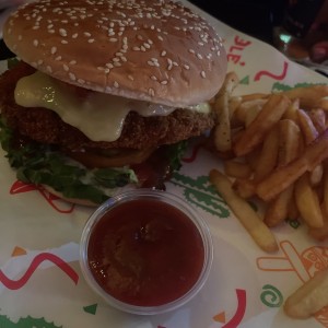 Hamburguesas - Pollo Crunch