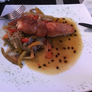 El salmon es minimo.