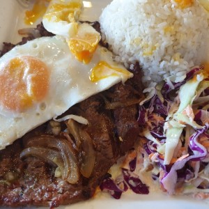 bistec a caballo