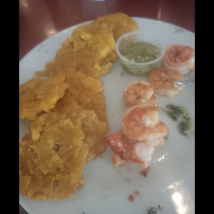 Langostinos al ajillo