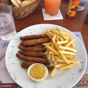 Deditos de pollo!