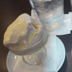 helado de vainilla
