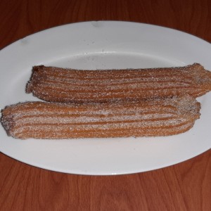 churros rellenos de manjar