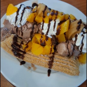 Postres - Churro Split