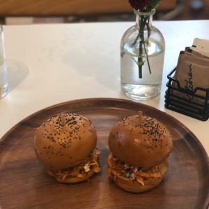 To Start - Buffalo Chicken Sliders