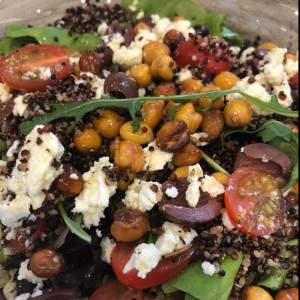 ensalada de garbanzos