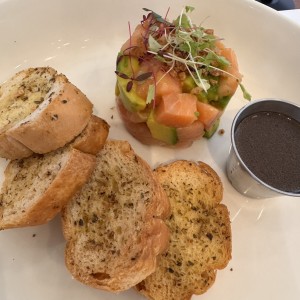 Avocado and Salmon Tartare