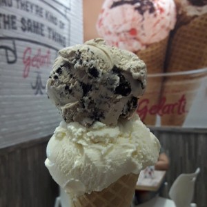 Cono 2 sabores.