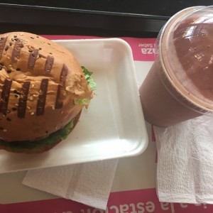 hamburguesa de lentejas 