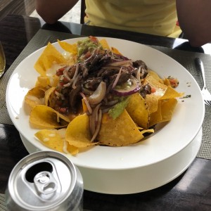bar blue nachos