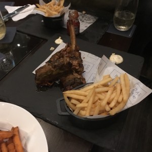 costillas con miel con cerveza