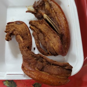 costilla de cerdo fritas