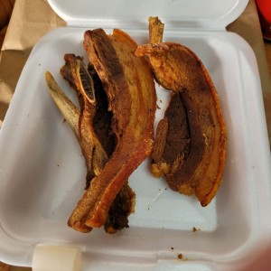 costilla de cerdo fritas