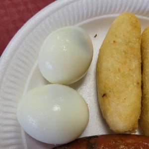 huevos sancochado