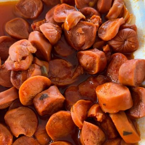 Salchichas Guizadas