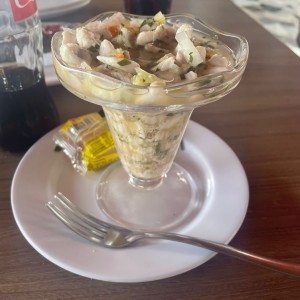 Ceviche de corvina