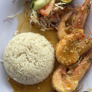 Mariscos - Langostinos Al Ajillo