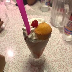 shake milk de fresa