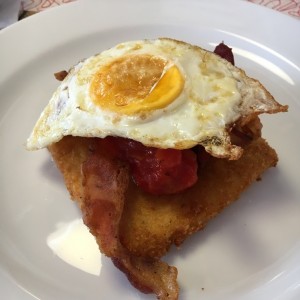 Fried Mozarella Bacon