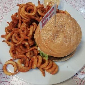 Hamburguesa con queso