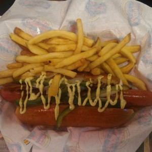 Hot dog oriental