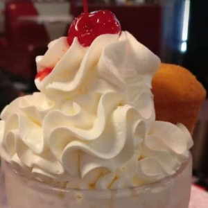 batido de fresa con Banana