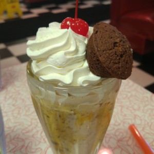 MilkShake de Brownies