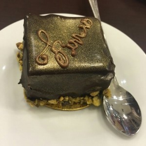 dulce de chocolate