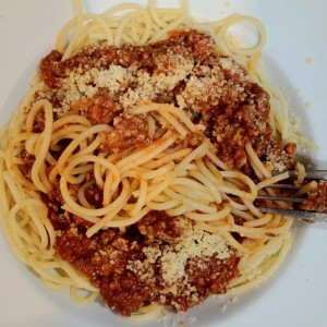 Spaghetti a la bolognesa
