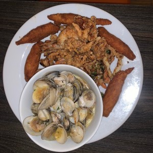Medio Mixto de Marisco a la plancha