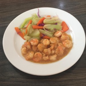 camarones al ajillo
