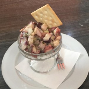 ceviche de pulpo
