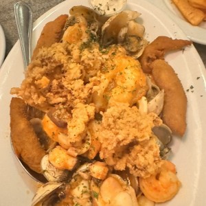 Mixto de Mariscos a la Plancha o al ajillo