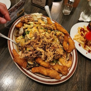 Mixto de Marisco al Ajillo.