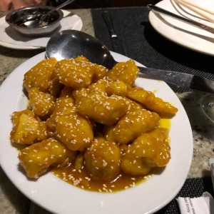 pollo en salsa de miel